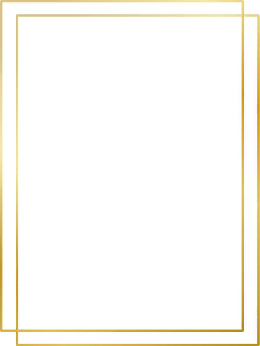 Golden frame
